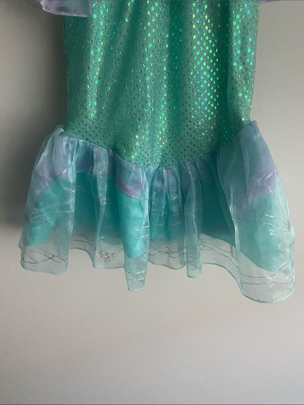 Disney Store Ariel Little Mermaid Princess Costume Dress size 4 girls - Picture 8 of 8